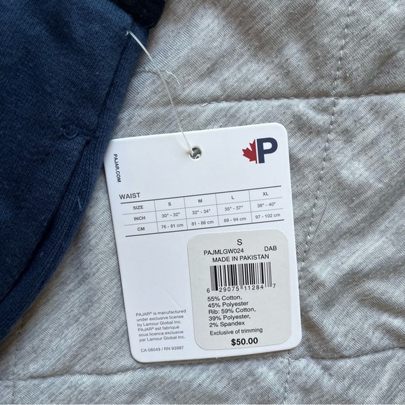 Pajar Blue Joggers with Tapered Cuffs S - Picture 3 of 7